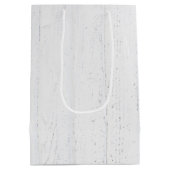 Weduwen en ringen op wit hout medium cadeauzakje (Achterkant)