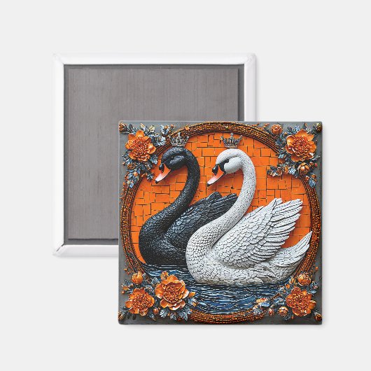 Weduwen Magneet (Voorkant / Achterkant)