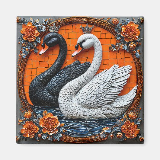 Weduwen Magneet (Voorkant)