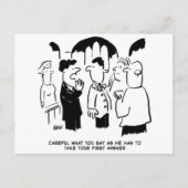 Weduwen - Neem eerst Briefkaart antwoord (Voorkant)