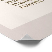  weduwenkaart poster (Hoek)