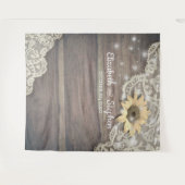 Weduwfoto Achtergrond Zonnebloem Hout Wandkleed (Voorkant (horizontaal))