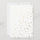 Weduwingshower Mason Jar String Lights Blue Floral Kaart (Achterkant)