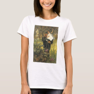 Weduwnaar van Tissot, Vintage Victoriaanse Portret T-shirt