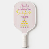Weduwnaar voor de Huwelijksgeloften Bachelorette W Pickleball Paddle (Voorkant)