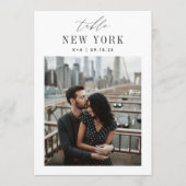 Weduwreis bestemming Fototabel nummer (Voorkant)