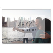 Weduwreis bestemming Fototabel nummer Kaart (Achterkant)