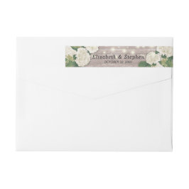 Weduwsadres Hydrangea Flower Wood String Light