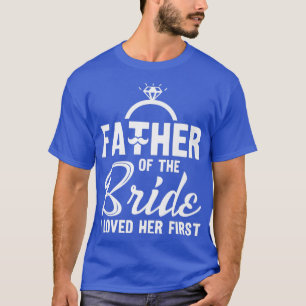 Weduwschap Vader van de Bride die ik van haar hiel T-shirt