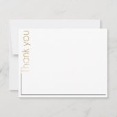 Weduwschotel Hartelijk dank voor de kaart Elegant  (Voorkant)