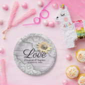 Weduwschotel Zonnebloem Kaarten Papieren Bordje (Feest)