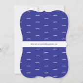 Weduwscruiseschepen Alle binnenboord van een blauw Kaart (Achterkant)