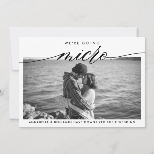 Weduwupdate | We gaan Micro Aankondiging (Voorkant)