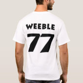 Wee 77 t-shirt (Achterkant)
