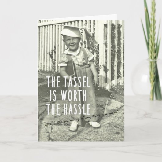 WEE-AFSTUDEREN Wenskaart Bedankkaart (Voorkant)