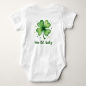 Wee Bit Lucky for Pint-Sized Charmers Romper (Achterkant)