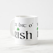 Wee Bit O' Irish Shamrock Mok (Voorkant links)