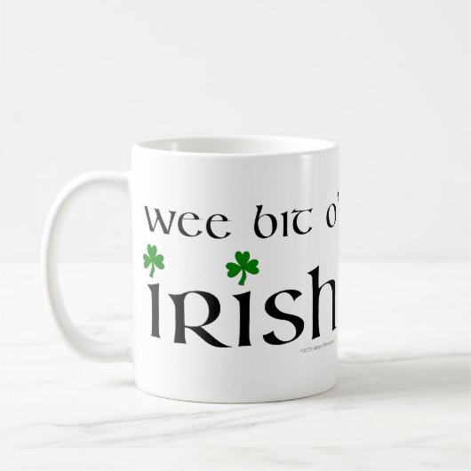 Wee Bit O' Irish Shamrock Mok (Links)
