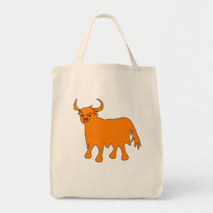 "Wee Coo" het Schotse ontwerp van de canvas tas vo
