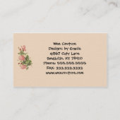 Wee Couture Children's Draag Visitekaartje (Achterkant)