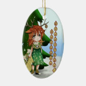 Wee Deer Keramisch Ornament (Rechts)