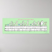 WEE FISH EWE A MARE EGRETS MOOSE Boynton poster (Voorkant)