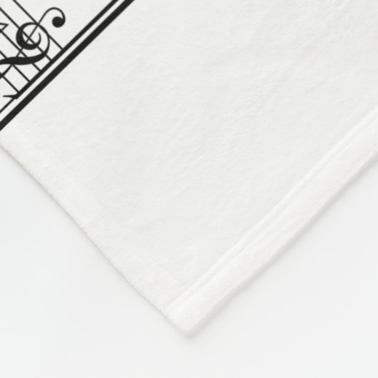 WEE FISH EWE A MARE EGRETS MOOSE Sandra Boynton Fleece Deken (Hoek)