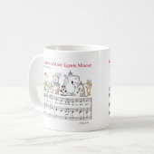 WEE FISH EWE A MARE EGRETS MOOSE Sandra Boynton Koffiemok (Voorkant links)