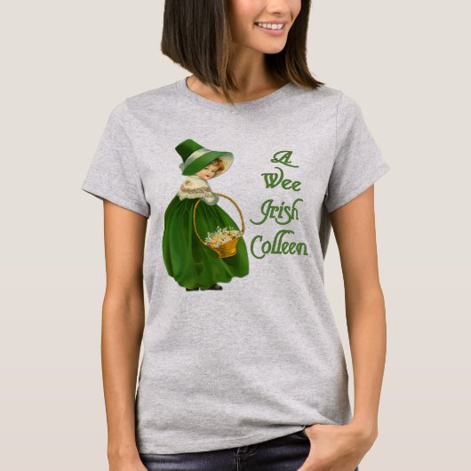 Wee Irish Colleen T-shirt (Voorkant)