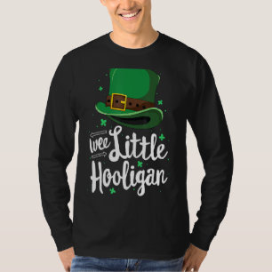 Wee kleine hooligan St Patricks Day Kinder boys Gi T-shirt