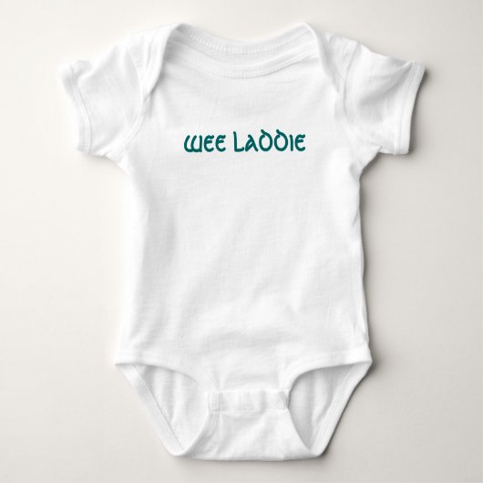 wee laddie - onsie romper (Voorkant)