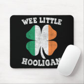 Wee Little Hooligan Grappige St Patricks Dag Tiene Muismat (Met muis)