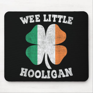 Wee Little Hooligan Grappige St Patricks Dag Tiene Muismat
