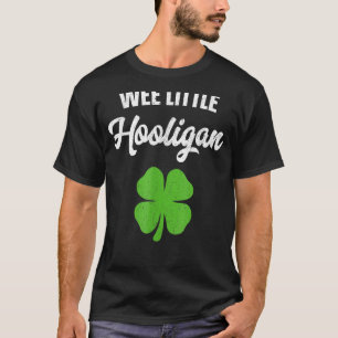 Wee Little Hooligan Kinder Boys St Patrick's Day T-shirt