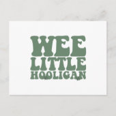 Wee Little Hooligan Kinder St. Patrick's Day Briefkaart (Voorkant)