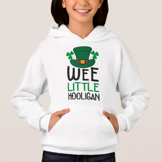 Wee Little Hooligan Kinder St. Patrick's Day Funny (Voorkant)