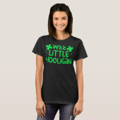 Wee Little Hooligan Saint Patrick Day T-shirt (Voorkant volledig)