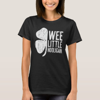 Wee Little Hooligan T-Shirt St Patrick Day Shirt B