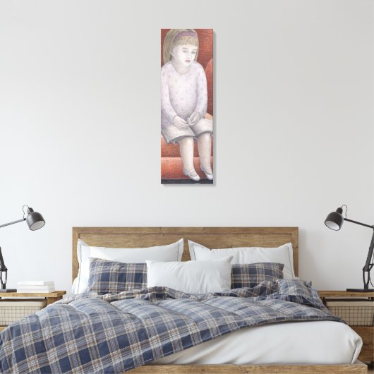 Wee Reader 2005 Canvas Afdruk (Insitu (Slaapkamer))