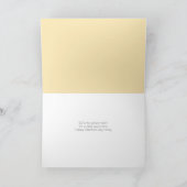 Wee Scottie Puppy Love Valentijn's Day op Geel Kaart (Binnen)