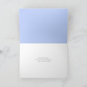 Wee Scottie Puppy Love Valentijn's Day Periwinkle Kaart (Binnen)