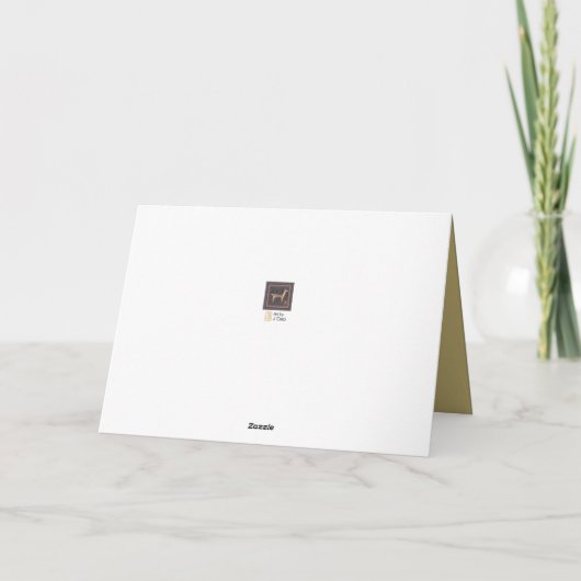 Wee Scottie Robert Burns Birthday 1 Kaart (Achterkant)