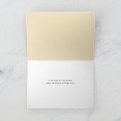 Wee Scottie Robert Burns Birthday 3 Kaart (Binnen)