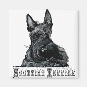 Wee Scottish Terrier Magneet