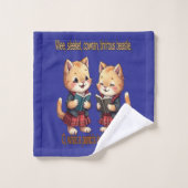 Wee, Sleeket, Cowran Timrous Beastie Bad Handdoek (Wasdoekje)