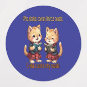 Wee, Sleeket, Cowran Timrous Beestje Labels (Design 2)