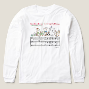 WEE VIS EWEE EEN MERRIE REIGERS ELAND Sandra Boynt Tri-Blend Shirt