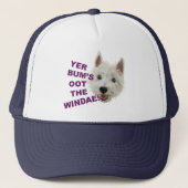 Wee Westie's Wisdom Trucker Pet (Voorkant)