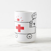 Wee Woo Ambulance Koffiemok (Center)