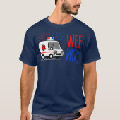 WEE WOO AMR EMT AMR Paramedic Tee SHIRT for Men (Voorkant)